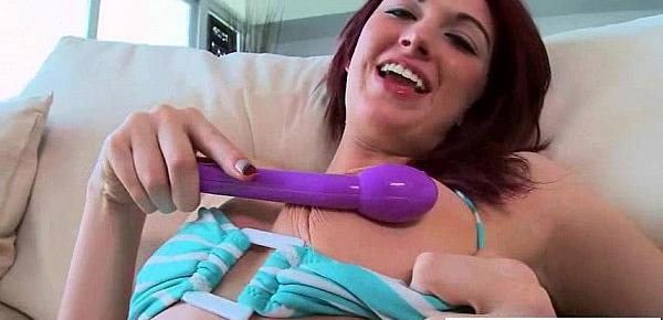  Alone Girl Play With Things As Sex Toys movie-01